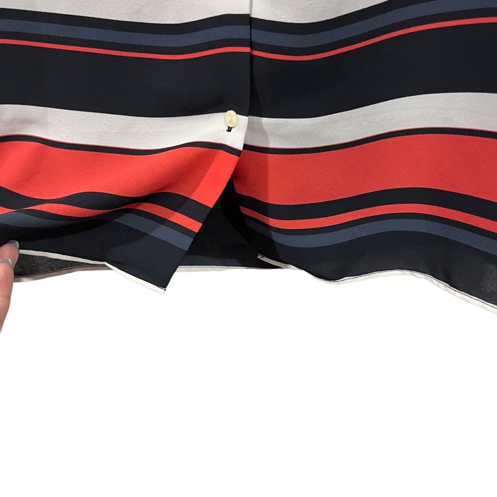 Banana Republic Striped Silky Sleeveless Top - Picture 9 of 9